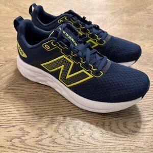 New Balance 460 v4 Running Gym Shoe Man's Athleisure Navy/Neon Lime 8.5M/10W